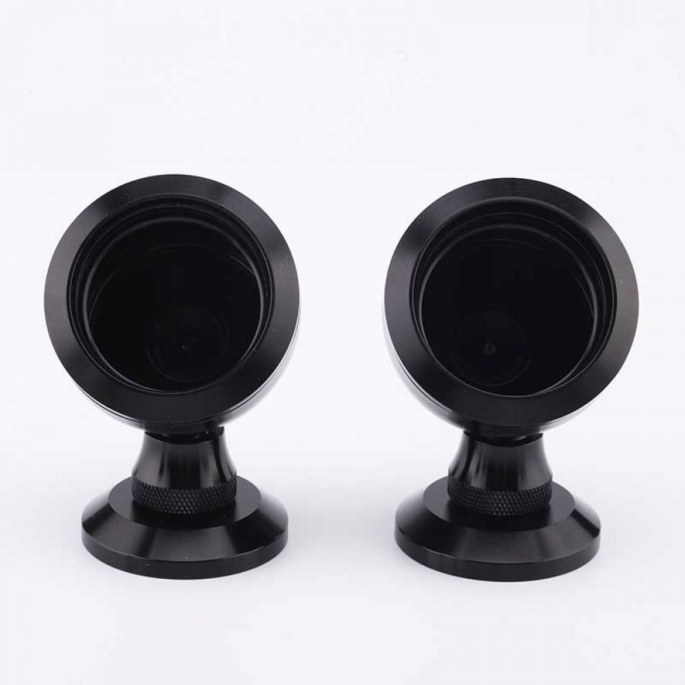 2PCS Audio Car Tweeter Aluminium Base Speaker Boxes High quality Black som automotivo Car Speakers
