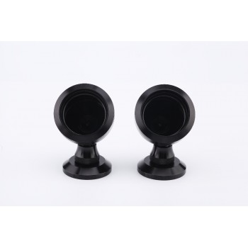 2PCS Audio Car Tweeter Aluminium Base Speaker Boxes High quality Black som automotivo Car Speakers