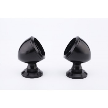 2PCS Audio Car Tweeter Aluminium Base Speaker Boxes High quality Black som automotivo Car Speakers