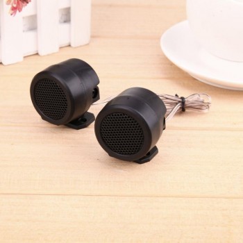 Universal Half Dome Car Loud Speaker Tweeter High Efficiency Audio System With Stand Power Audio Auto Sound High Quality