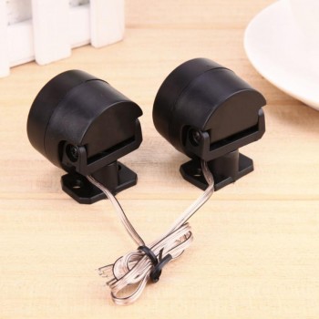 Universal Half Dome Car Loud Speaker Tweeter High Efficiency Audio System With Stand Power Audio Auto Sound High Quality