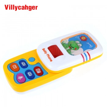 Funny Slider phone toy Baby Learning Study Musical Sound phone Children Educational Toy mobile phone electric toy 1002