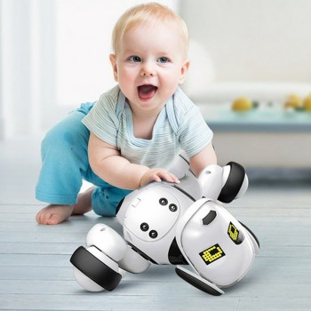 2018 fashion RC Smart Dog toy Sing Dance Walking Remote Control Robot Dog Electronic Pet Kids Toy dropshipping