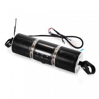 AOVEISE MT487 DC 12V Motorcycle Bluetooth MP3 Music Player Water-resistant LED Display Stereo System Support USB TF Card