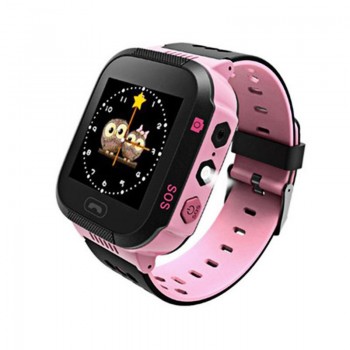 1.44 Inches Touch Screen LBS Positioning Remote Monitoring Smartwatch Kids Smart Watch Wristwatch Lighting SOS Watch SIM Calls