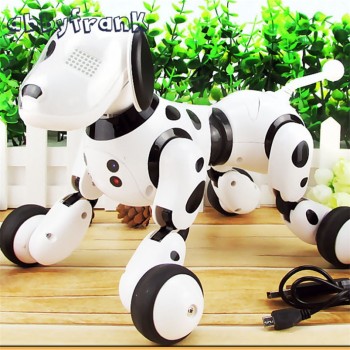 2.4G Wireless Remote Control Smart Dog Electronic Pet Educational Childrens Toy Dancing Robot Dog Birthday Gift High Tech Toys