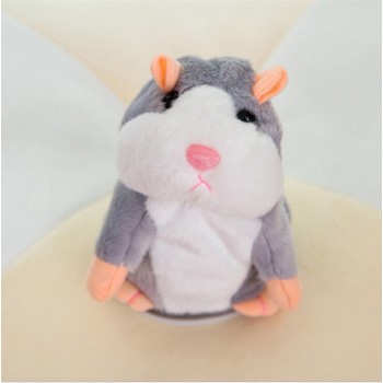 Fashion USA Talking Hamster Repeats What You Say Plush Hamster Repeats Doll Toy Kid Gift