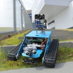 DIY Robot for Raspberry Pi Tank Smart Robotic WiFi Wireless Video Programe Electronic Toy  Kids Adults Compatible for RPI 3B/3B+