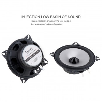 2pcs 4 Inch 60W 88dB 2 Way Car Coaxial Speaker 12V Vehicle Door Auto Audio Music Stereo Full Range Frequency Hifi Speakers