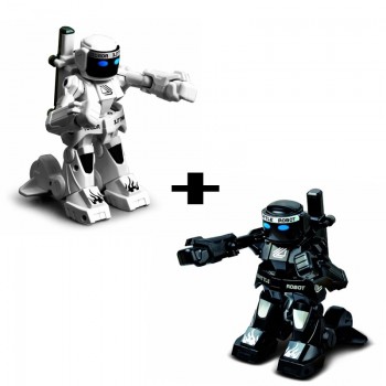 2.4GHz Fighting Robot Boxing RC Battle Robotic X-men Radio Remote Control Intelligent Toys VS double players game Children Gift