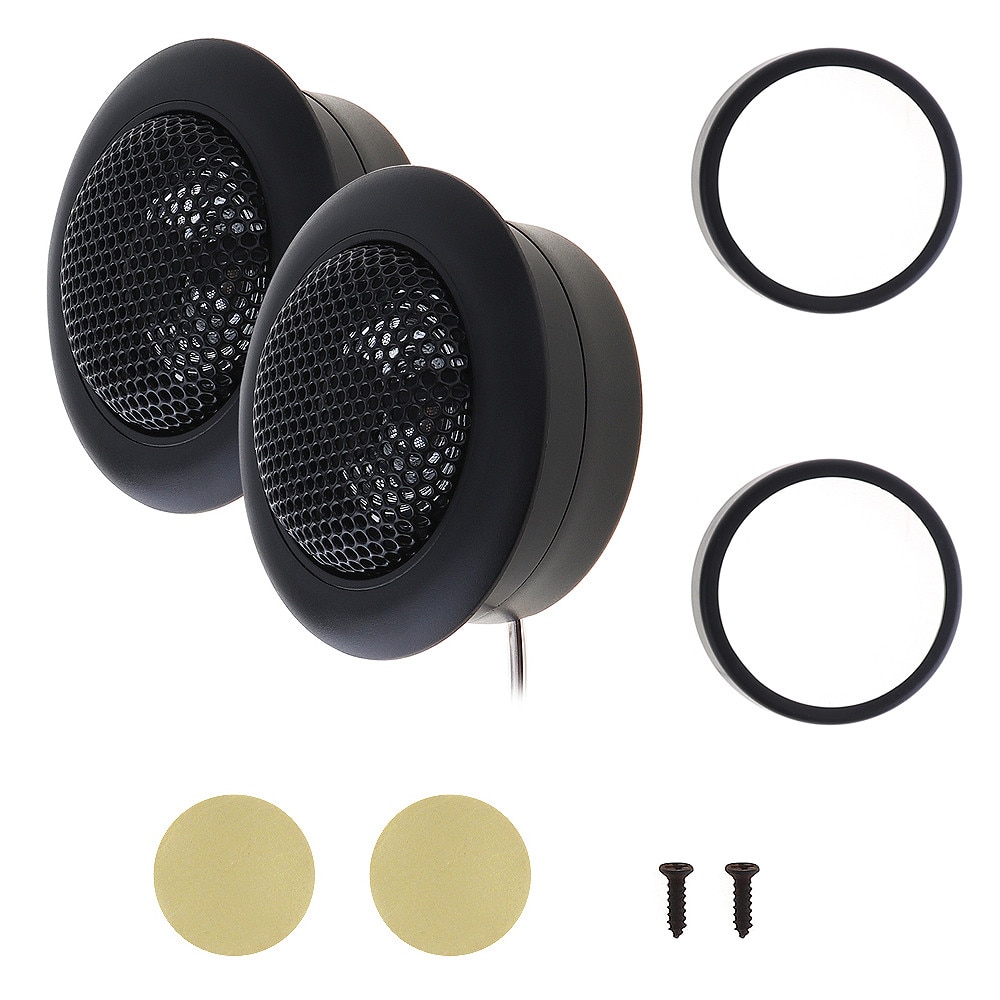 2pcs 150W 12V Vehicle Car Horn Dome Tweeter Audio Loudspeaker Auto Car Stereo Treble Speaker