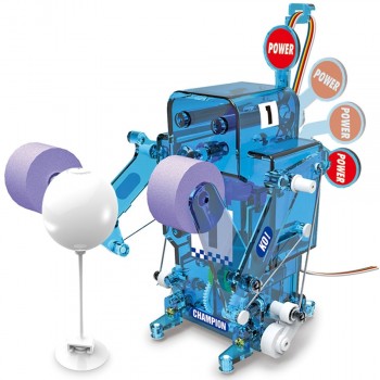 DIY Boxing Fighter Self-Assembled Electronic Robot Figures RC Toys Kit Educational Remote Control Party Action Figure  5-7 Years