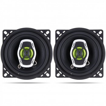 1Pair 4 Inch 10cm 400W 2 Way Car Coaxial Auto Audio Music Stereo Full Range Frequency Hifi Speakers Non-destructive Installation