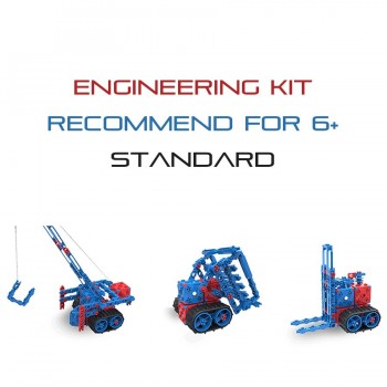 Micromake Kids Modular Robotic Engineering DIY Kit Christmas Gift for Family Technic STEM Educational Birthday Toys for Children