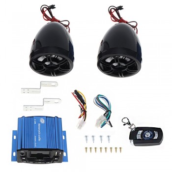 Anti-theft Alarm Audio Sound MP3 Music Player Motorcycle Anti-theft FM Radio USB Motor Speaker Motorbike MP3 Audio System