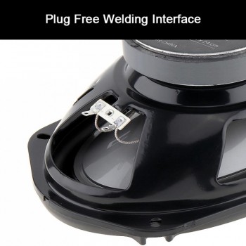 2pcs 5 Way 6x9 Inch 600W Car Coaxial Hifi Speakers Auto Music Stereo Full Range Frequency Speaker Non-destructive Installation