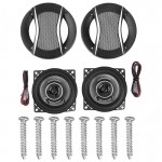 1Pair 4 inch 350W Car Coaxial Treble Speakers Auto Audio Music Loudspeakers