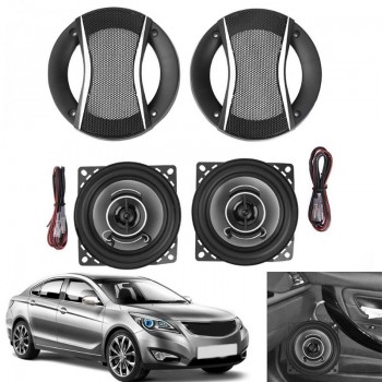 1Pair 4 inch 350W Car Coaxial Treble Speakers Auto Audio Music Loudspeakers