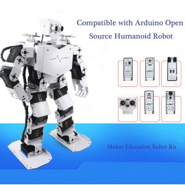 DIY Humanoid Robot Secondary Development Kit Compatible with Arduino Programming Robot Kit Kids Educational Toys