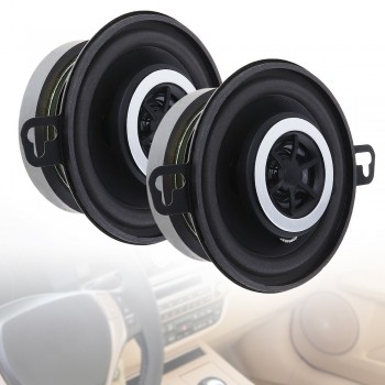 2pcs 3.5 Inch 12V 200W Universal Auto Car Horn Speaker with Coaxial Type and Full Frequency for Most Vehicle Audio System