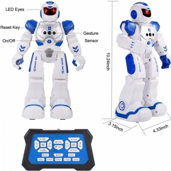 Remote Control Intelligent Robot Gesture Sensing Programming Charging Children Dancing Robot High Tech Toys Gift For Boy Toys