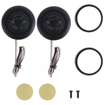1Pair 800W YH-120 91dB Car Horn Dome Tweeter Audio Loudspeaker Car Stereo Treble Speaker for Cars