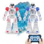 Blueamp;Red Infrared Remote Control Intelligent Robot Programming Toys High Tech Dancing English Language RC Toy For Children Gifts