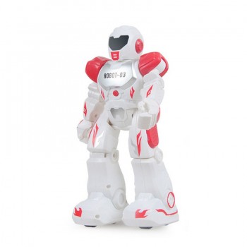Blueamp;Red Infrared Remote Control Intelligent Robot Programming Toys High Tech Dancing English Language RC Toy For Children Gifts