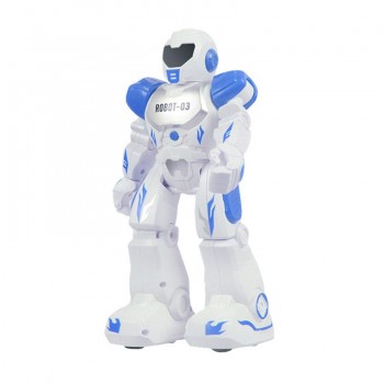 Blueamp;Red Infrared Remote Control Intelligent Robot Programming Toys High Tech Dancing English Language RC Toy For Children Gifts