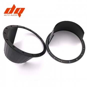 Car audio refit 6.5-inch speaker waterproof cover audio rust protection pad speaker waterproof cover black 2pcs