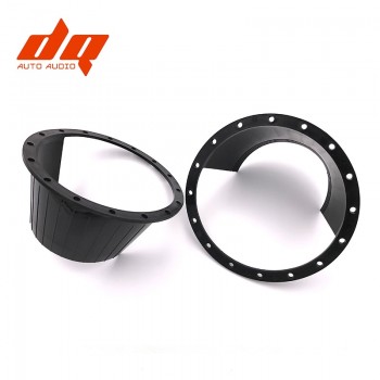 Car audio refit 6.5-inch speaker waterproof cover audio rust protection pad speaker waterproof cover black 2pcs