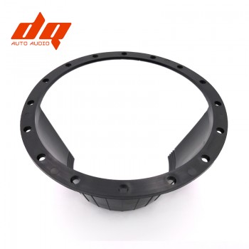 Car audio refit 6.5-inch speaker waterproof cover audio rust protection pad speaker waterproof cover black 2pcs