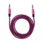 New 3.5mm Jack Audio Cable Jack 3.5 mm Male to Male Cloth Audio Aux Cable For iPhone Car Headphone Speaker Wire Line Aux Cord