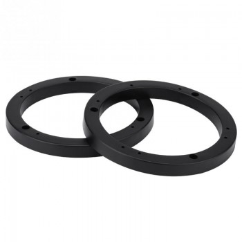 2Pcs Universal Speaker Pad  Car Stereo Speaker Insulation Ring Horn Pad Gasket 6.5 Inch