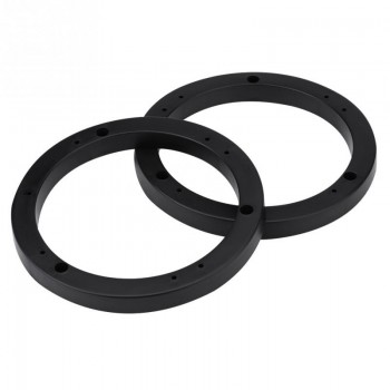 2Pcs Universal Speaker Pad  Car Stereo Speaker Insulation Ring Horn Pad Gasket 6.5 Inch