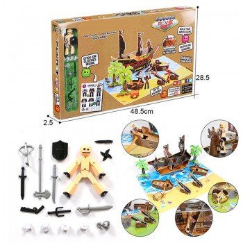 Stik Sucker Robot Z Animation Movie DIY Studio Magic Changing Screen Weapon Model Building Kit Stikbox Toys Back to School Gift