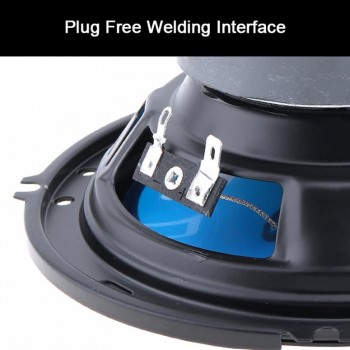 2pcs 12V 6 Inch 500W 2 Way Car Coaxial Auto Audio Music Stereo Full Range Frequency Hifi Speakers Non-destructive Installation