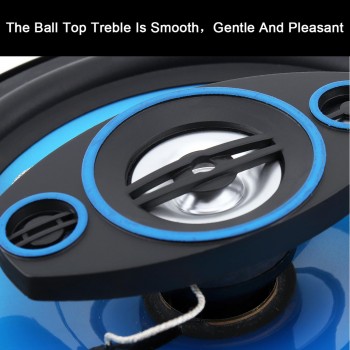 2pcs 12V 6 Inch 500W 2 Way Car Coaxial Auto Audio Music Stereo Full Range Frequency Hifi Speakers Non-destructive Installation