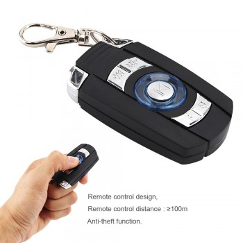 12V 25W Waterproof Motorcycle Anti-theft Audio Sound MP3 Player with Display Screen Anti-theft Motorbike MP3 Audio System