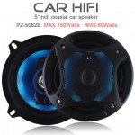 2pcs 5 Inch 150W 3 Way Auto Car Coaxial Horn Audio Music Stereo Full Range Frequency Hifi Speakers Non-destructive Installation