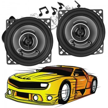1Pair 4 inch 350W Car Coaxial Treble Speakers Auto Audio Music Loudspeakers