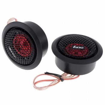 2 pcs LaBo 12V 120W 92dB 2500-20KHz Frequency Car Dome Tweeter Loud Speaker Audio Loudspeaker Auto Stereo Treble Speakers