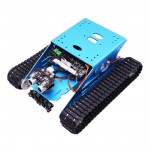 Track Robot Kit Programmable Smart Climbing Tank Mobile Platform Chassis Robot Kit for Arduino UNO R3 Electronic with for UNO R3
