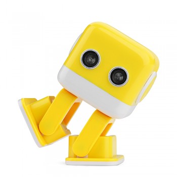 Cubee APP Control Intelligent Dancing Gesture RC Robot RTR - Yellow/Blue Toy Robot For Kids Gift