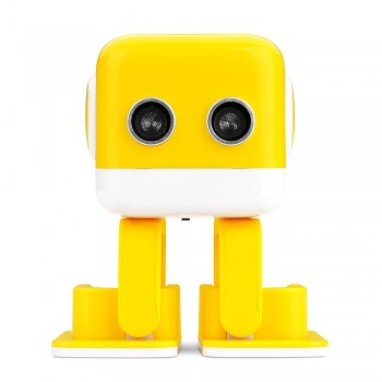 Cubee APP Control Intelligent Dancing Gesture RC Robot RTR - Yellow/Blue Toy Robot For Kids Gift