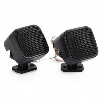 2Pcs 12V 500W Universal Super Power Tweeter 90 Degree Adjustable High Efficiency Audio Loud Speaker For MP3 MP5 CD For IPod