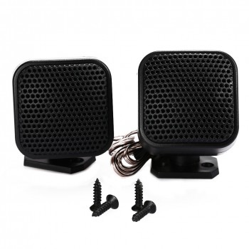 2Pcs 12V 500W Universal Super Power Tweeter 90 Degree Adjustable High Efficiency Audio Loud Speaker For MP3 MP5 CD For IPod