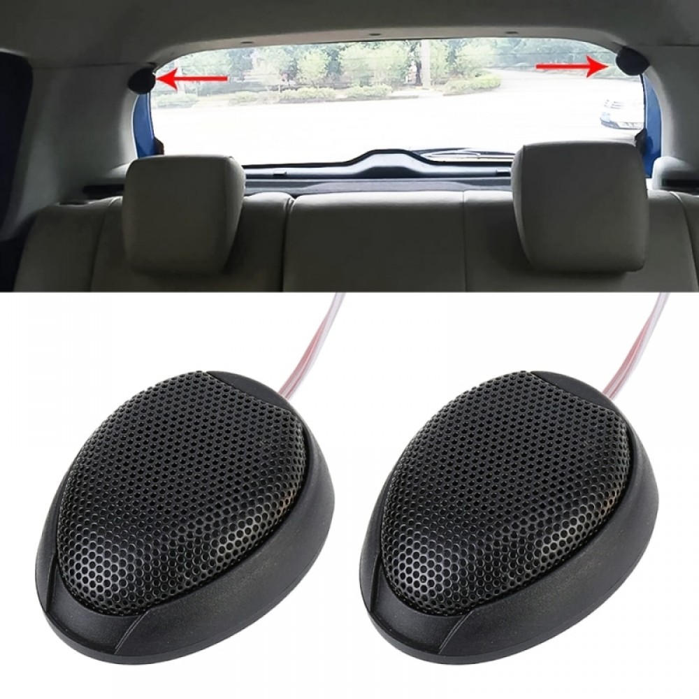 2 PCS Car Tweeter Speaker Super Power Audio 98dB Audio Loudspeakers for Vehicle Car Horn Dome Stereo Treble Speaker