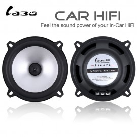 2pcs LaBo 5 Inch 60W 2 Way Car Coaxial Speaker Auto Automotive Hifi Full Range Frequency Sensitivity Power Loudspeaker