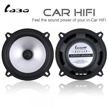 2pcs LaBo 5 Inch 60W 2 Way Car Coaxial Speaker Auto Automotive Hifi Full Range Frequency Sensitivity Power Loudspeaker
